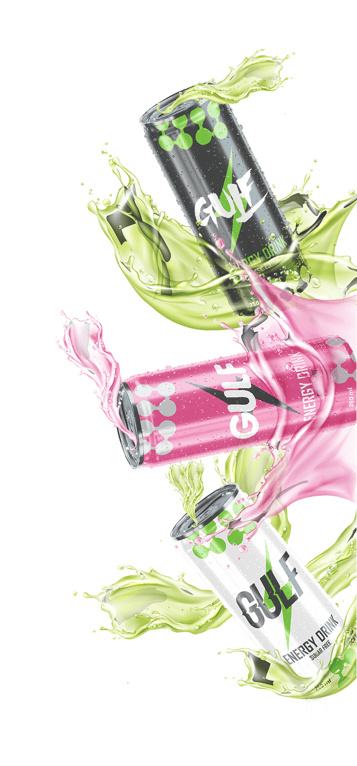 Energy splash decoration